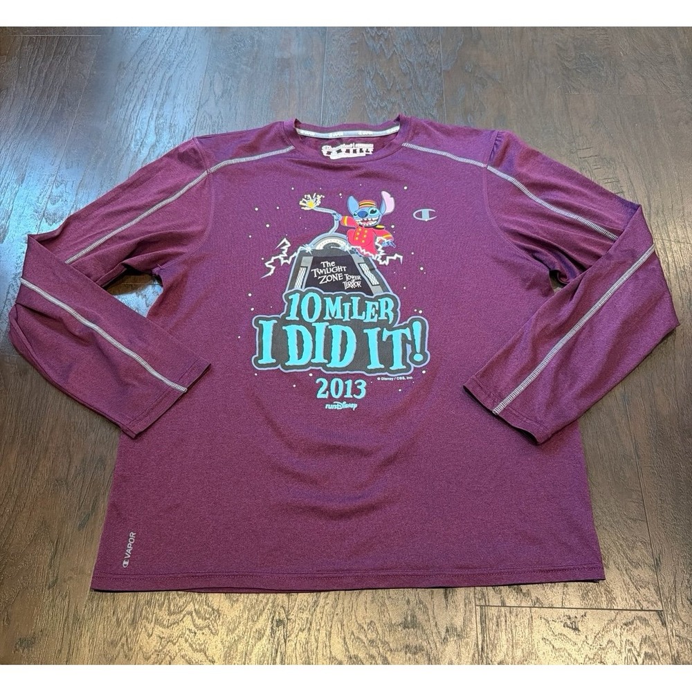 RunDisney Tower Terror 10 Miler Shirt‎ 2013 Medium